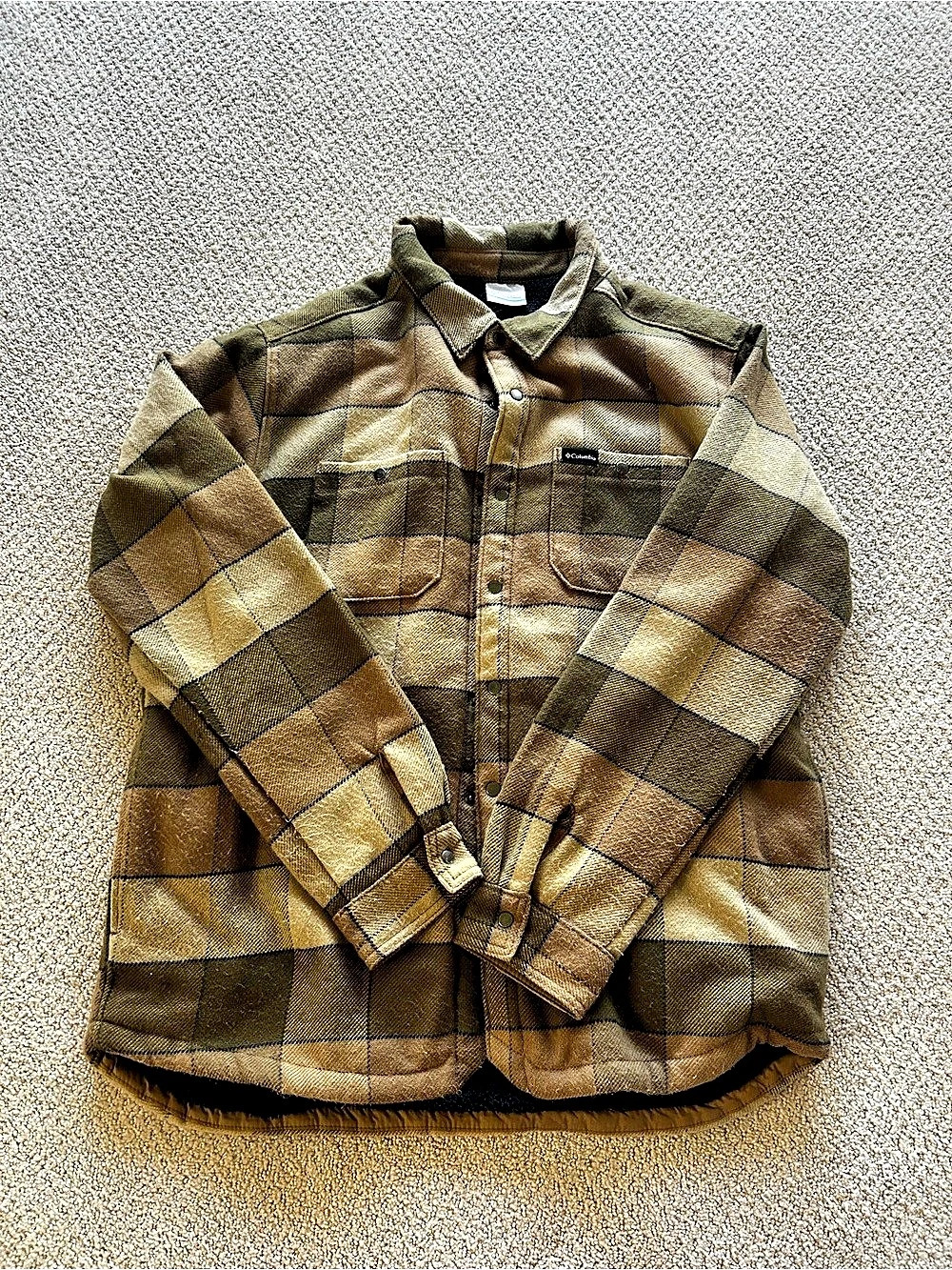 Columbia Men's Cornell Woods Fleece Lined Shirt Jacket Cornell Woods Fleece
